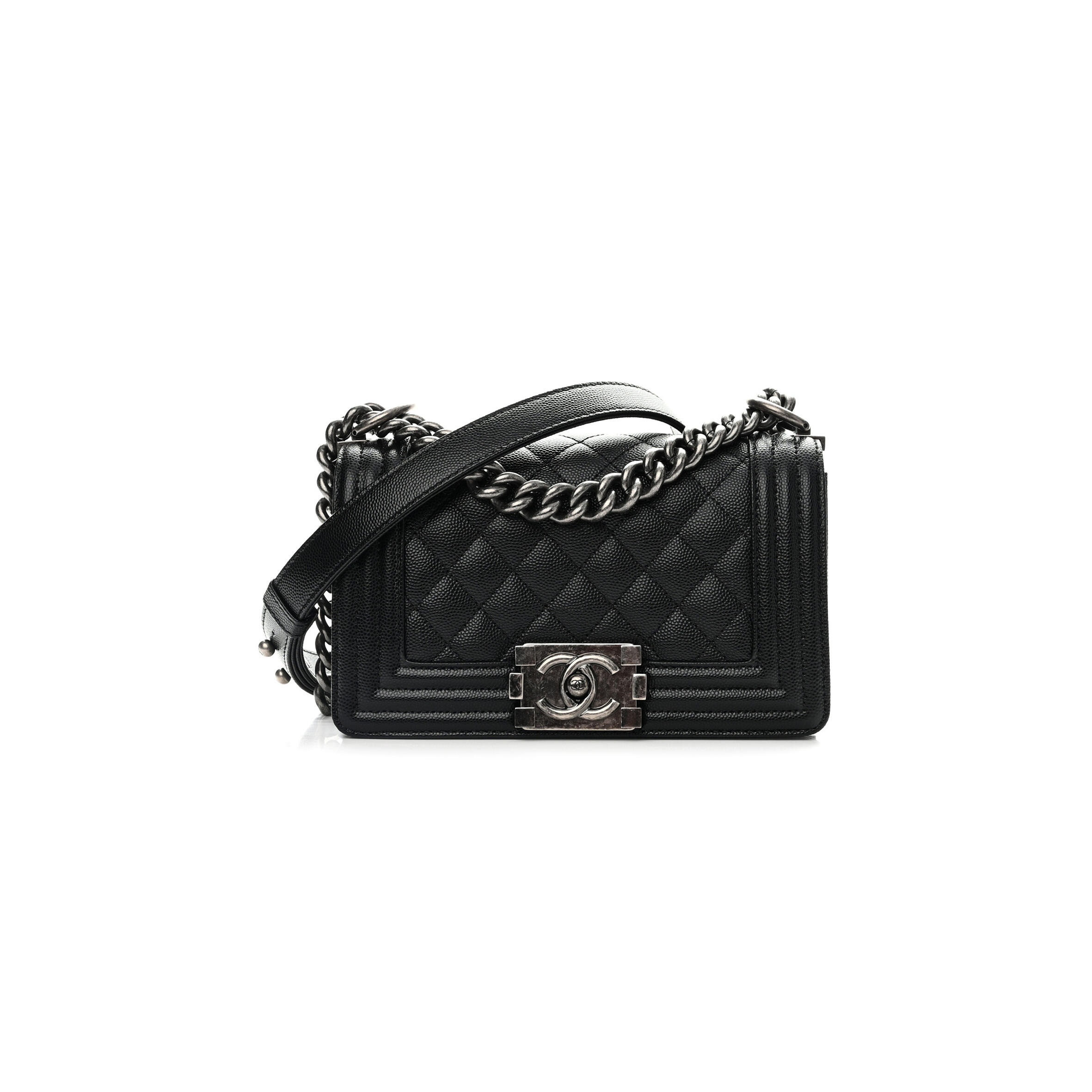 Ch*el master caviar small quilted boy flap black a67085 y83338 94305 (20*12*8cm)